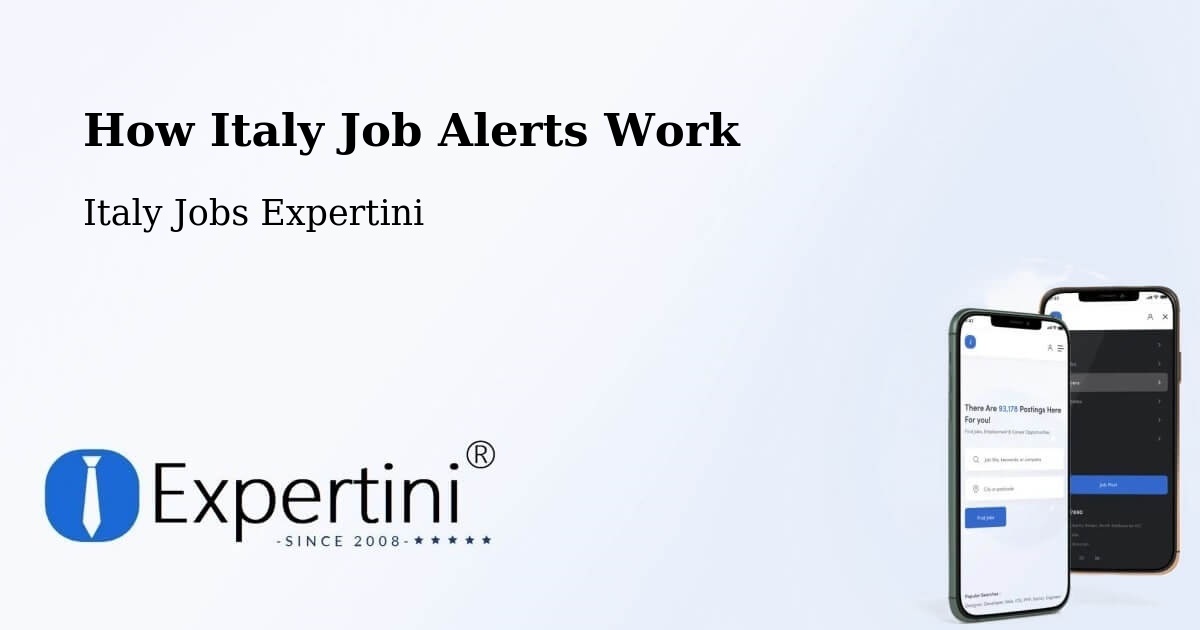Job Alert System Overview – Refrontolo - Italy Jobs Expertini